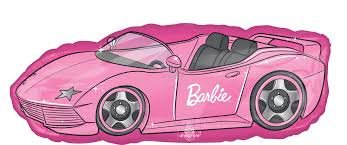 Anagram Barbie Roadster Pink Car Shape 37" Foil Balloon Anagram Barbie Roadster Pink Car Shape 37" Foil Balloon