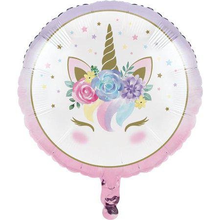 Unicorn Baby Metallic 18 inch Foil Balloons Unicorn Baby Metallic 18 inch Foil Balloons