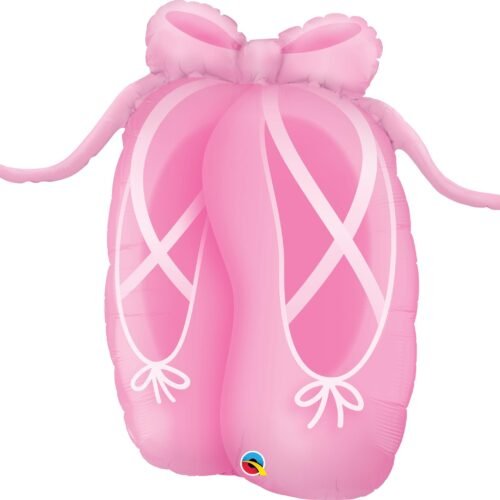 Qualatex 35 Inch Ballerina Slippers Foil Balloon Qualatex 35 Inch Ballerina Slippers Foil Balloon