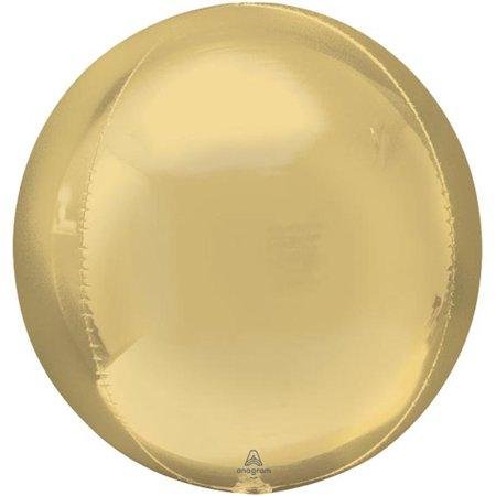 Anagram White Gold 15 inch ORBZ Balloon