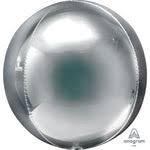 Anagram Silver Obiz 15 inch Foil Balloons