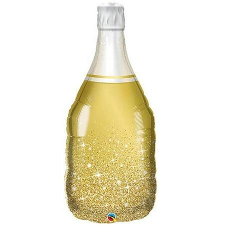 Qualatex Champagne Bottle 39 inch Foil Balloon Qualatex Champagne Bottle 39 inch Foil Balloon