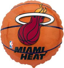 Anagram Miami Heat Foil Balloon Anagram Miami Heat Foil Balloon