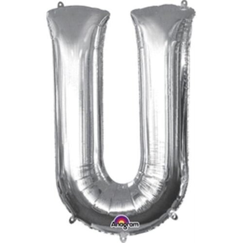 Anagram Letter 32'' Silver Foil Balloon